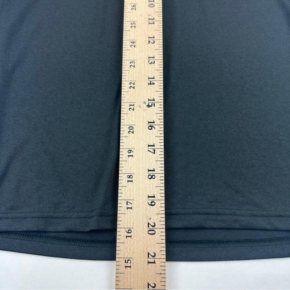 Xersion Athletic Tshirt Womens Medium 10/12 Black Pink Quick Dry - Picture 4 of 7